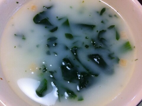 カラダあったか♬ほうれん草のポタージュ